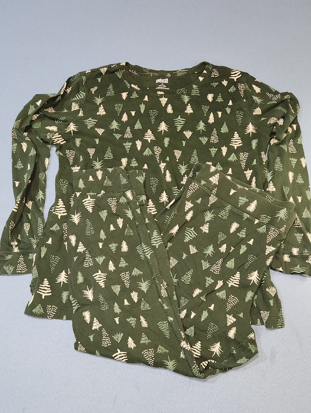 Duluth Trading Co Long Cotton Pajamas. Size XL.